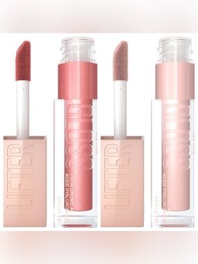 Maybelline lifter gloss and lifter plump bundle moon & ice